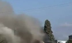 Ana Yol Üzerindeki Trafo Patladı! Ekipler Seferber Oldu