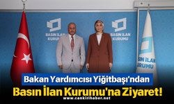 Bakan Yardımcısı Yiğitbaşı'ndan Basın İlan Kurumu'na Ziyaret!