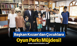 Başkan Kozan'dan Çocuklara Oyun Parkı Müjdesi!