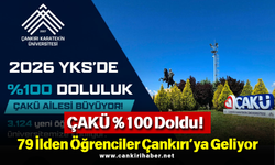 ÇAKÜ %100 Doldu! 79 İlden Öğrenciler Çankırı’ya Geliyor