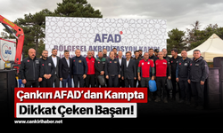 Çankırı AFAD’dan Kampta Dikkat Çeken Başarı!