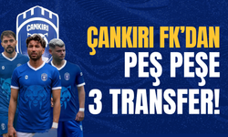 Çankırı FK’dan Peş Peşe 3 Transfer!