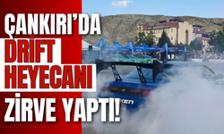 Çankırı’da Drift Heyecanı Zirve Yaptı!