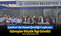 Çankırı’da Hasat Şenliği Coşkusu: Güreşler Büyük İlgi Gördü!