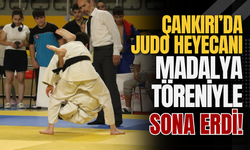 Çankırı’da Judo Heyecanı Madalya Töreniyle Sona Erdi!