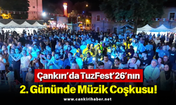 Çankırı’da TuzFest’26’nın 2. Gününde Müzik Coşkusu!