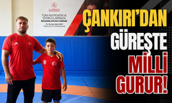 Çankırı’dan Güreşte Milli Gurur!