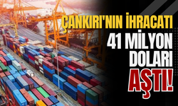 Çankırı'nın İhracatı 41 Milyon Doları Aştı!