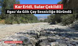 Kar Eridi, Sular Çekildi! Ilgaz’da Gök Çay Sessizliğe Büründü