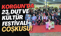 Korgun’da 23. Dut ve Kültür Festivali Coşkusu!
