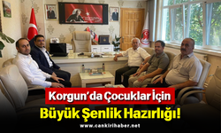 Korgun’da Çocuklar İçin Büyük Şenlik Hazırlığı!