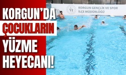 Korgun’da Çocukların Yüzme Heyecanı!