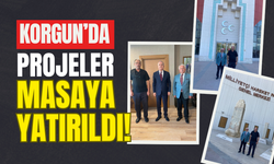 Korgun’da projeler masaya yatırıldı!