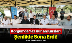 Korgun’da Yaz Kur’an Kursları Şenlikle Sona Erdi!