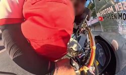 “Seni Gebertirim” Dedi, Motokuryeye Saldırdı! O Anlar Kamerada