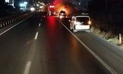 Seyir Halindeki Lüks Cipte Yangın Paniği!