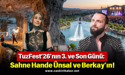 TuzFest’26’nın 3. ve Son Günü: Sahne Hande Ünsal ve Berkay’ın!