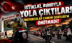 İstiklal Ruhuyla Yola Çıktılar! Motorcular Çankırı Şehitliği’ni Unutmadı!
