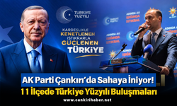 AK Parti Çankırı’da Sahaya İniyor! 11 İlçede Türkiye Yüzyılı Buluşmaları
