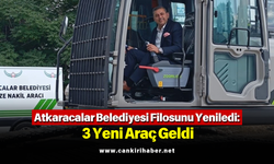 Atkaracalar Belediyesi Filosunu Yeniledi: 3 Yeni Araç Geldi!