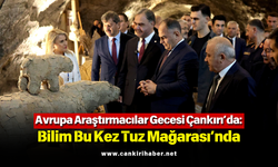 Avrupa Araştırmacılar Gecesi Çankırı’da: Bilim Bu Kez Tuz Mağarası’nda