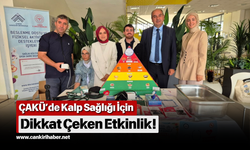 ÇAKÜ’de Kalp Sağlığı İçin Dikkat Çeken Etkinlik!