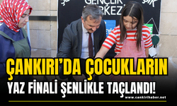 Çankırı’da Çocukların Yaz Finali Şenlikle Taçlandı!