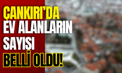 Çankırı’da Ev Alanların Sayısı Belli Oldu!
