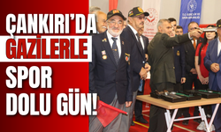 Çankırı’da Gazilerle Spor Dolu Gün!