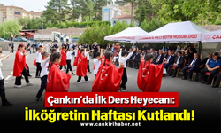 Çankırı’da İlk Ders Heyecanı: İlköğretim Haftası Kutlandı!