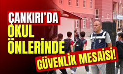 Çankırı’da Okul Önlerinde Güvenlik Mesaisi!