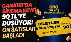 Çankırı’da Sinema Keyfi 90 TL’ye Düşüyor! Ön Satışlar Başladı