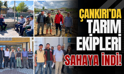 Çankırı’da Tarım Ekipleri Sahaya İndi!