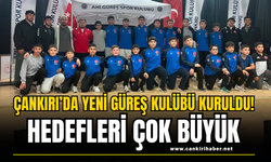 Çankırı’da Yeni Güreş Kulübü Kuruldu! Hedefleri Çok Büyük