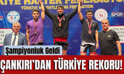 Çankırı’dan Türkiye Rekoru! Şampiyonluk Geldi