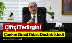 Çiftçi Tedirgin! Çankırı Ziraat Odası Destek İstedi