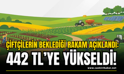 Çiftçilerin beklediği rakam açıklandı: 442 TL’ye yükseldi!