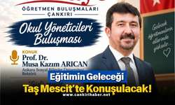 Eğitimin Geleceği Taş Mescit’te Konuşulacak!