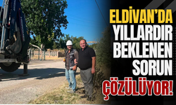 Eldivan’da Yıllardır Beklenen Sorun Çözülüyor!