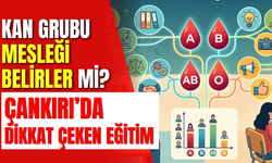 Kan Grubu Mesleği Belirler mi? Çankırı’da Dikkat Çeken Eğitim
