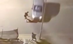 Kavga Ettiği Şahsa Aracıyla Çarptı, Çukura Uçtu