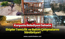 Kurşunlu Belediyesi Sahada: Ekipler Temizlik ve Bakım Çalışmalarını Sürdürüyor!