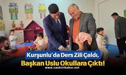Kurşunlu’da Ders Zili Çaldı, Başkan Uslu Okullara Çıktı!