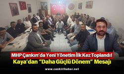 MHP Çankırı’da Yeni Yönetim İlk Kez Toplandı! Kaya’dan “Daha Güçlü Dönem” Mesajı