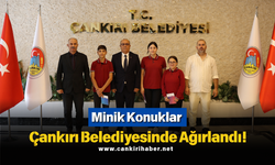 Minik Konuklar Çankırı Belediyesinde Ağırlandı!