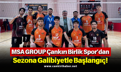 MSA GROUP Çankırı Birlik Spor’dan Sezona Galibiyetle Başlangıç!