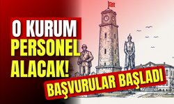 O kurum personel alacak! Başvurular başladı