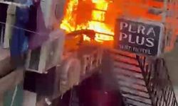 Otelde Yangın Çıktı, Peş Peşe Patlamalar Yaşandı!
