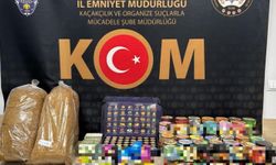 Polis 9 Adrese Girdi: Kaçak Sigara, Tütün ve Telefon Aksesuarları Ele Geçirildi
