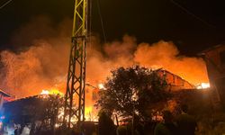 Rüzgar Alevleri Büyüttü! Yangın 3 Yapıyı Sardı